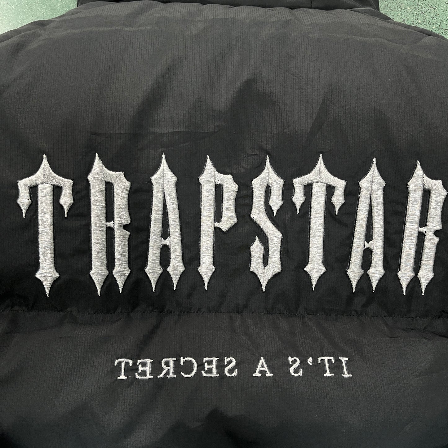 Black Gradient TrapStar Decoded 2.0 Hooded Jacket