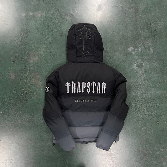 Black Gradient TrapStar Decoded 2.0 Hooded Jacket