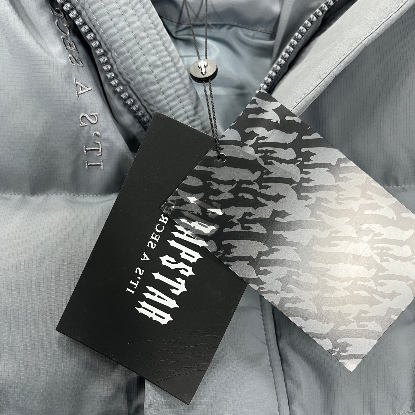 Grey TrapStar Decoded 2.0 Hooded Jacket