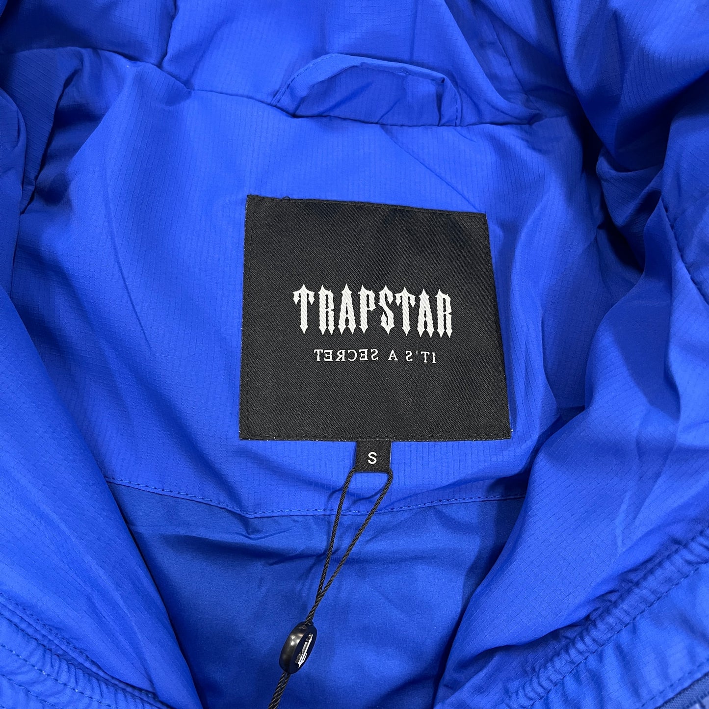 Blue TrapStar Decoded 2.0 Hooded Jacket