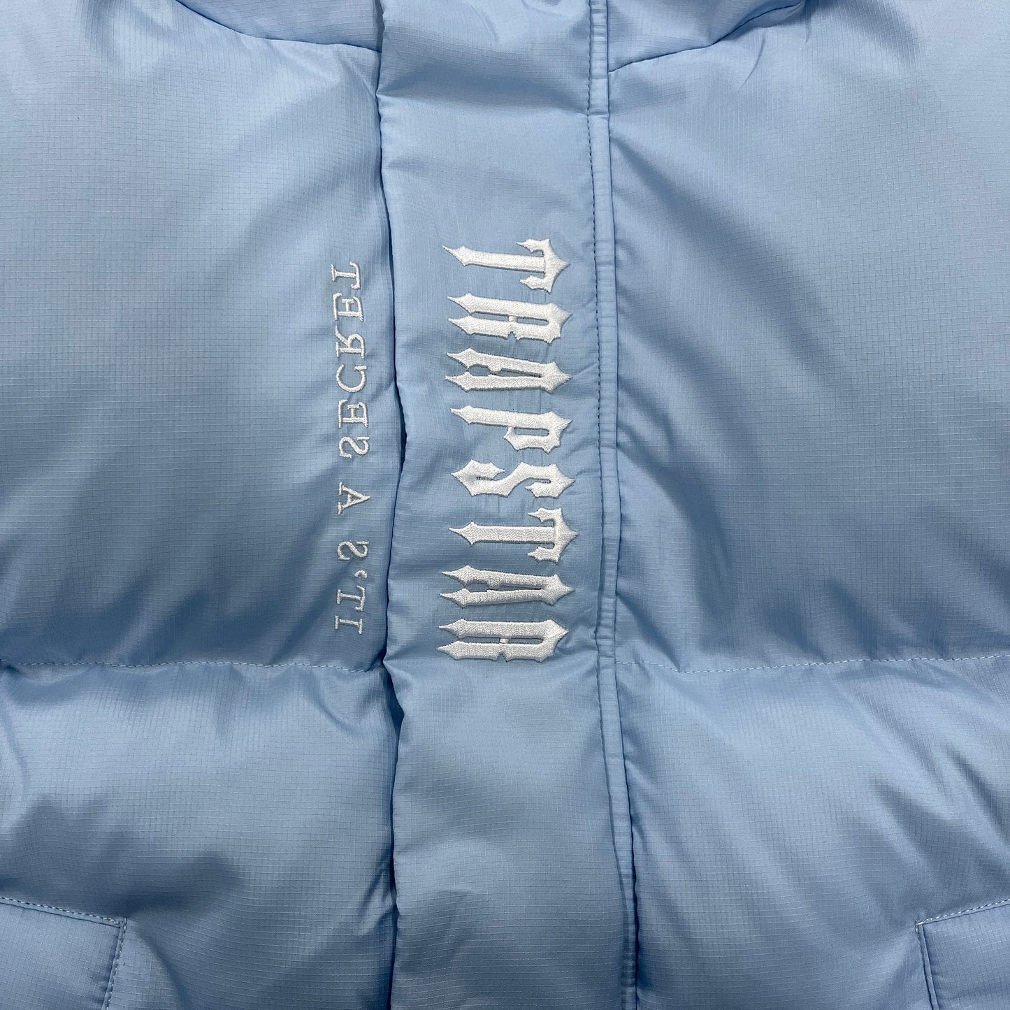 Sky Blue TrapStar Decoded 2.0 Hooded Jacket