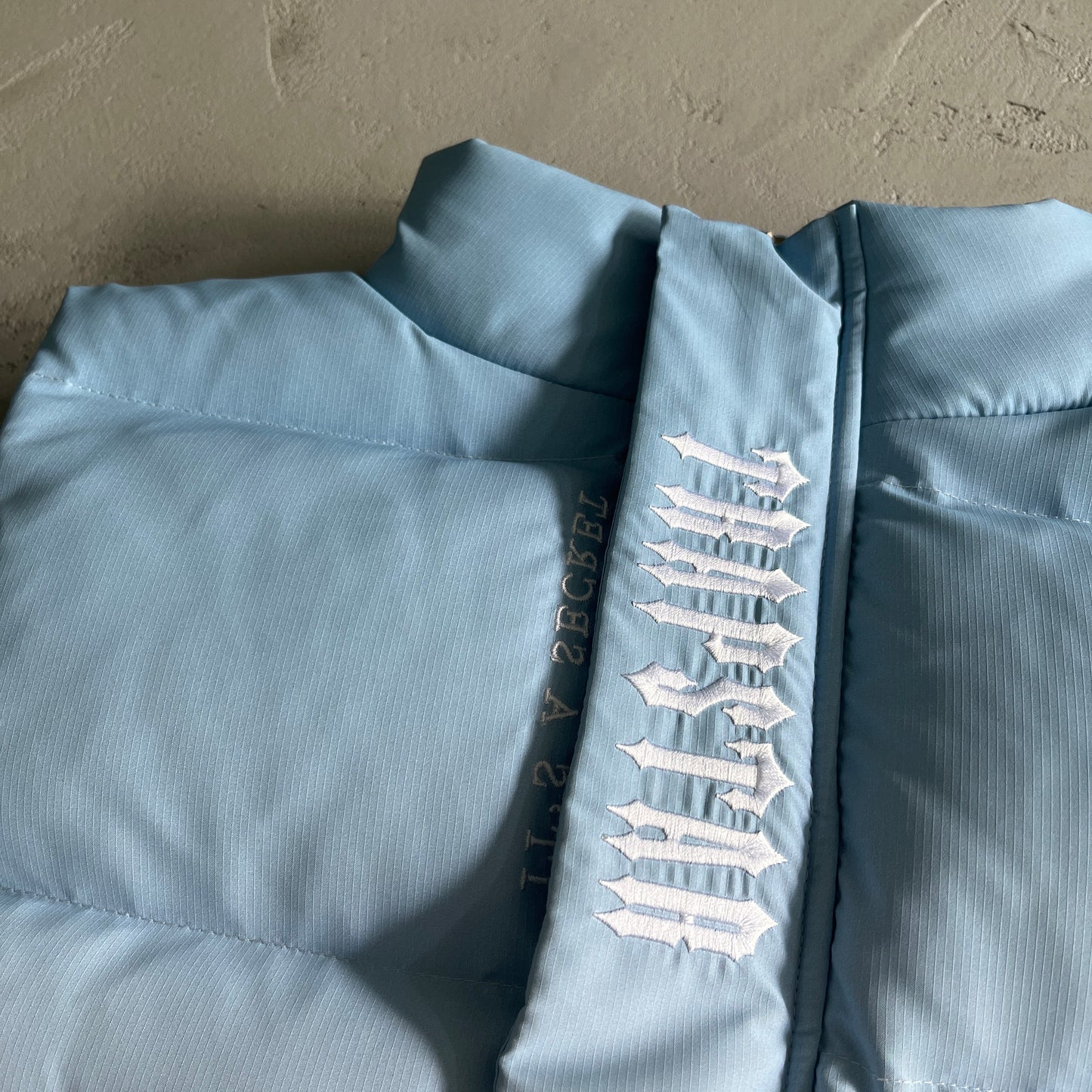 Sky Blue TrapStar Decoded Jacket Gilet