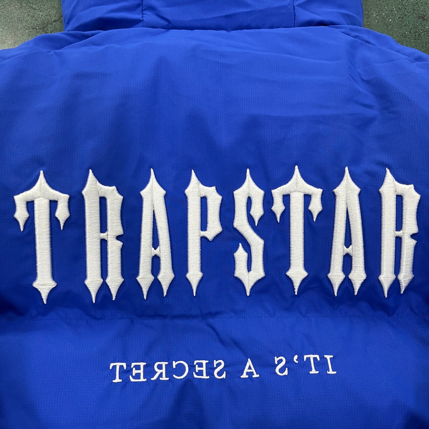 Blue TrapStar Decoded 2.0 Hooded Jacket