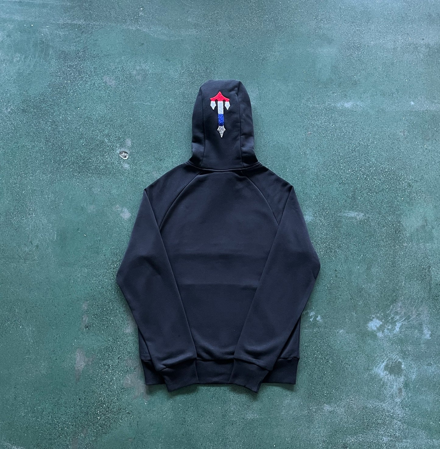 Black or Gray TrapStar Decoded 2.0 Hooded Tracksuit