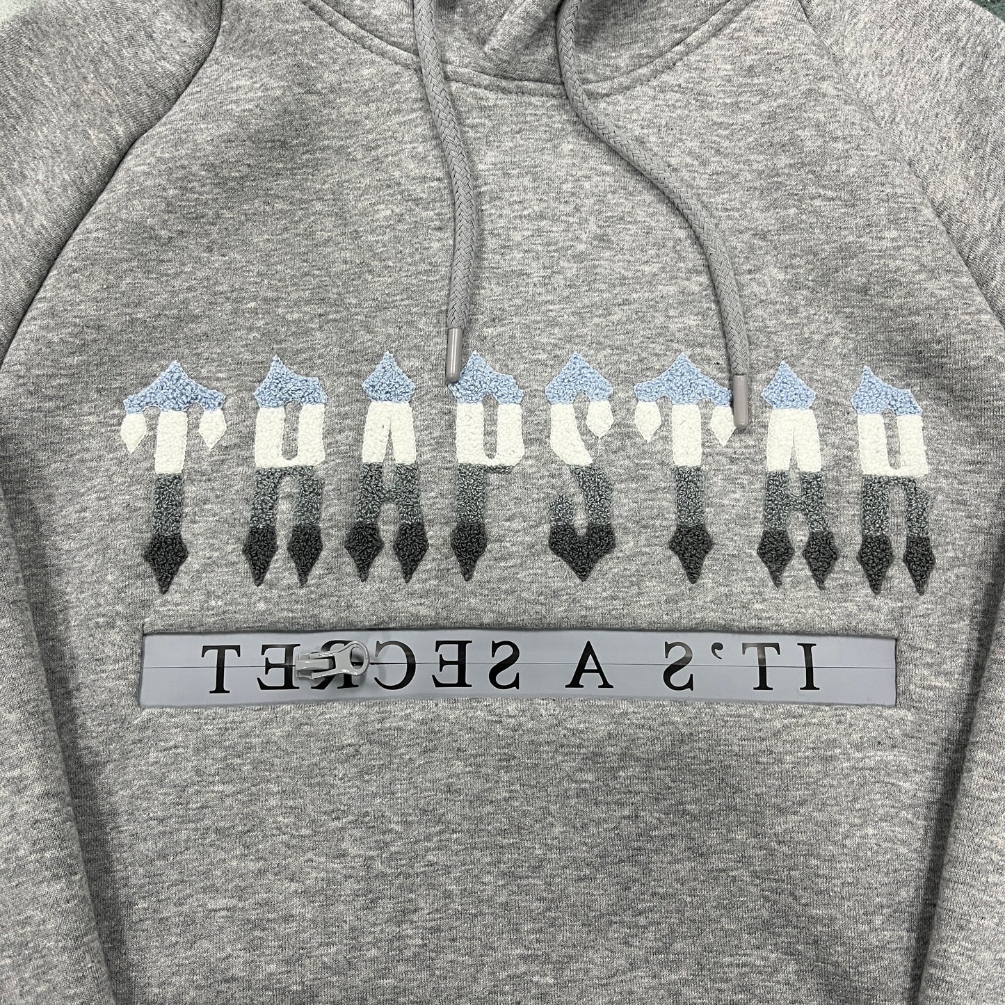 Black or Gray TrapStar Decoded 2.0 Hooded Tracksuit