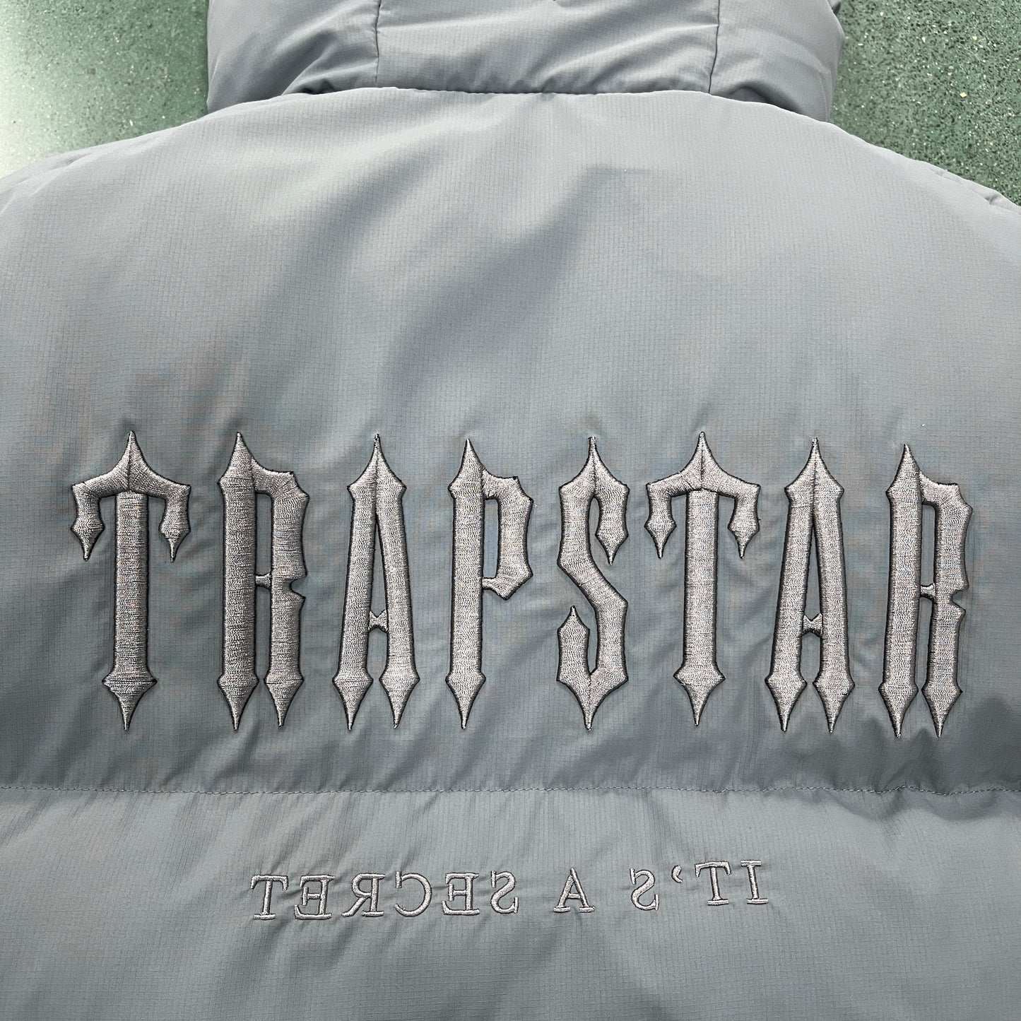 Grey TrapStar Decoded 2.0 Hooded Jacket