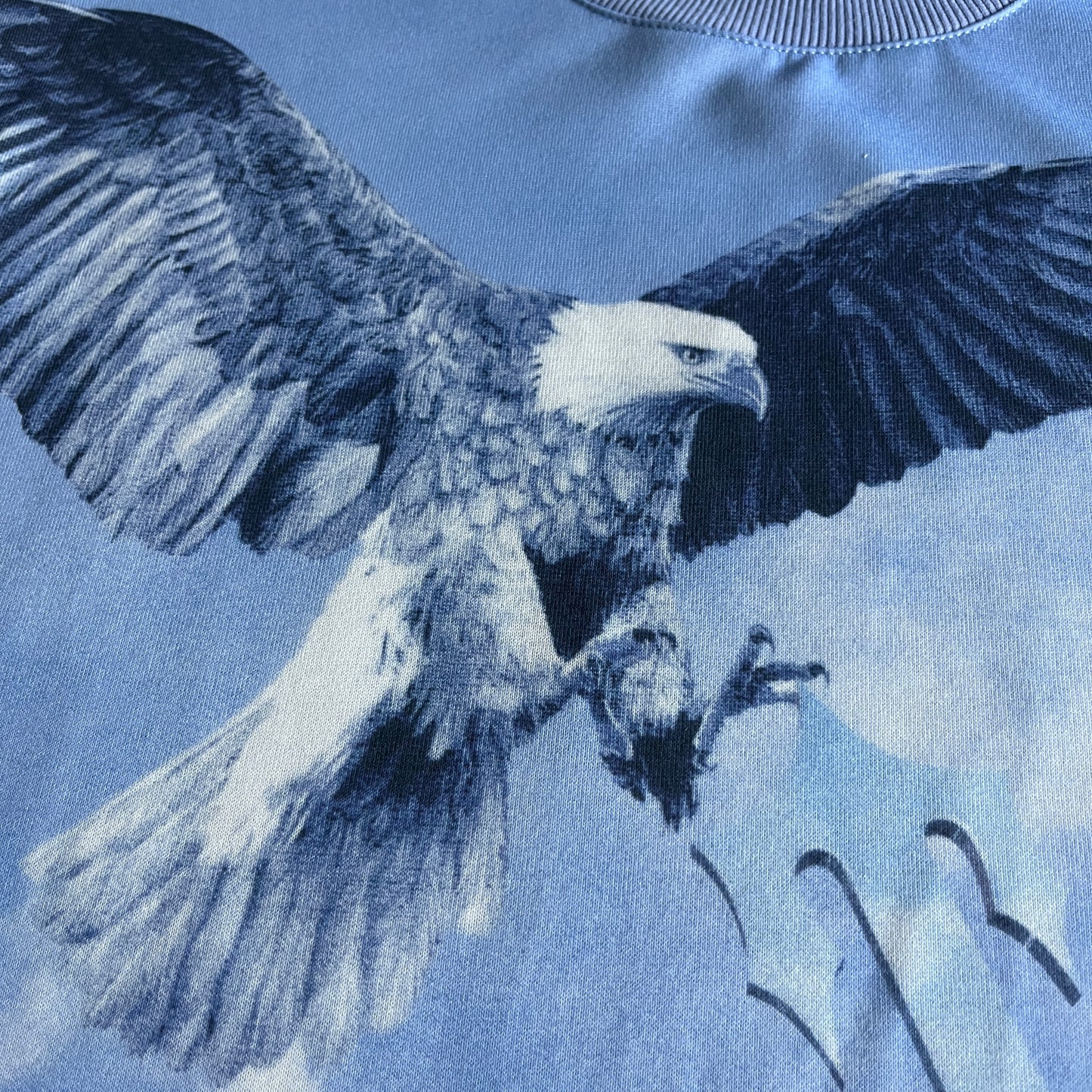 TrapStar Sky Blue Eagle Crewneck