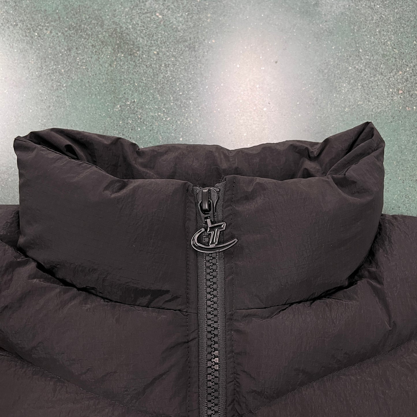 TrapStar Black Sleeve Puffer Jacket