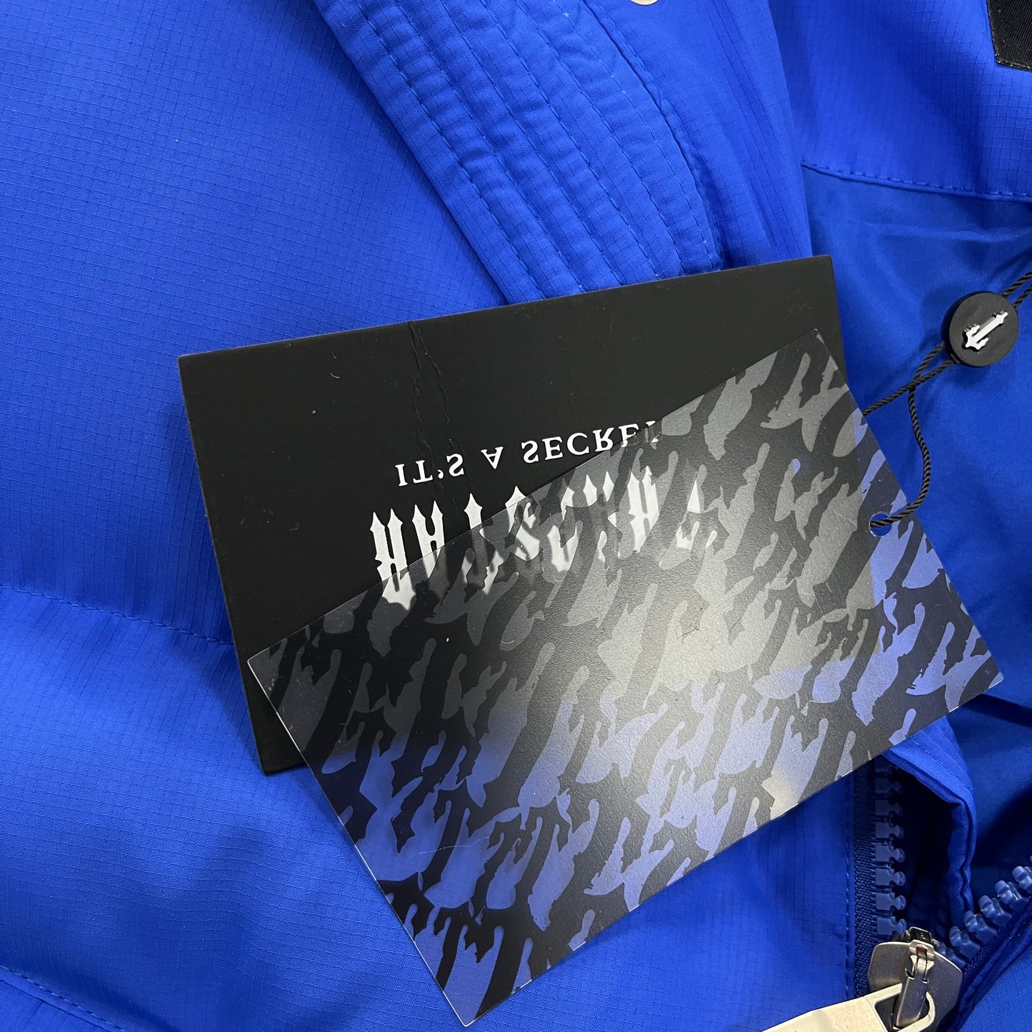 Blue TrapStar Decoded 2.0 Hooded Jacket