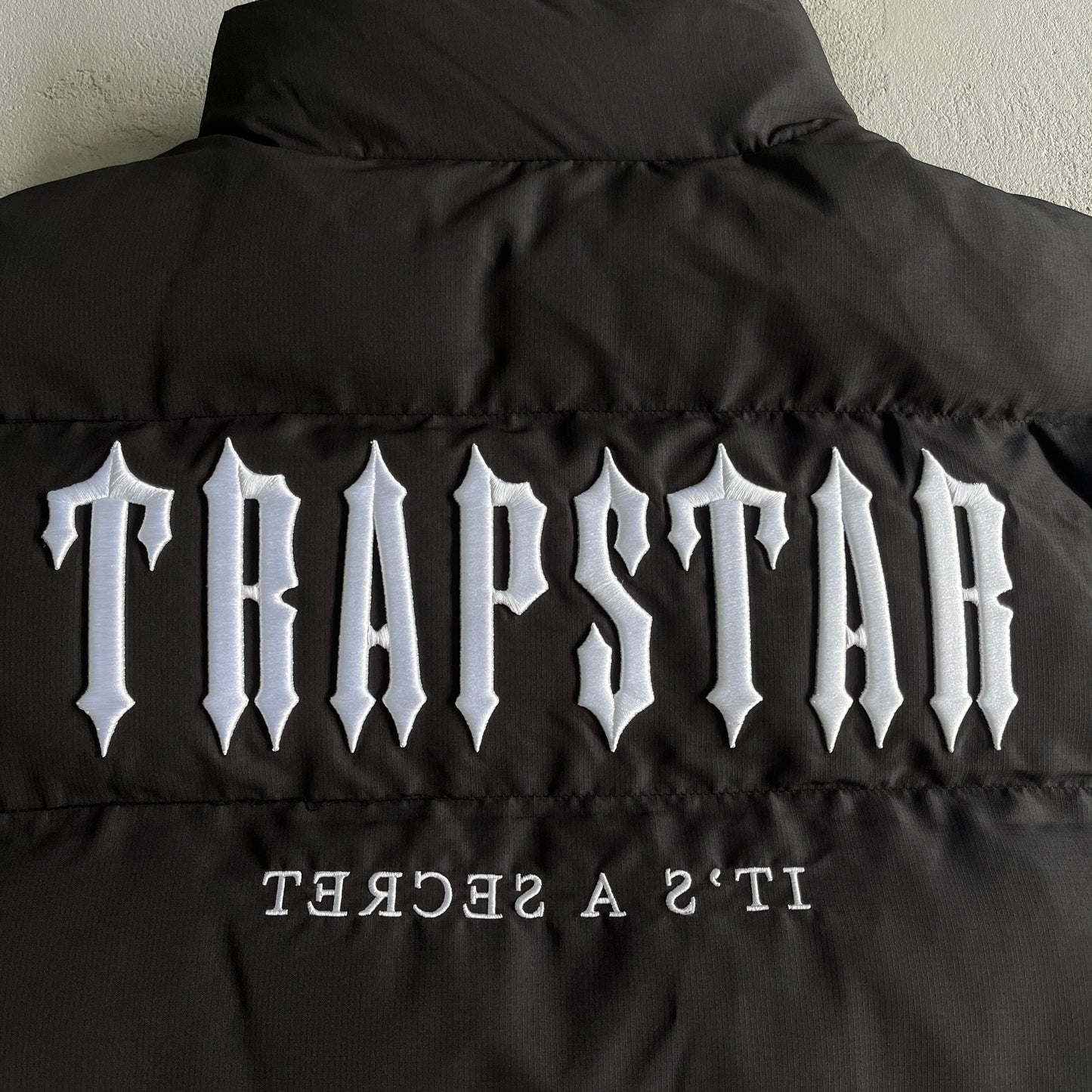 Black TrapStar Decoded Jacket Gilet