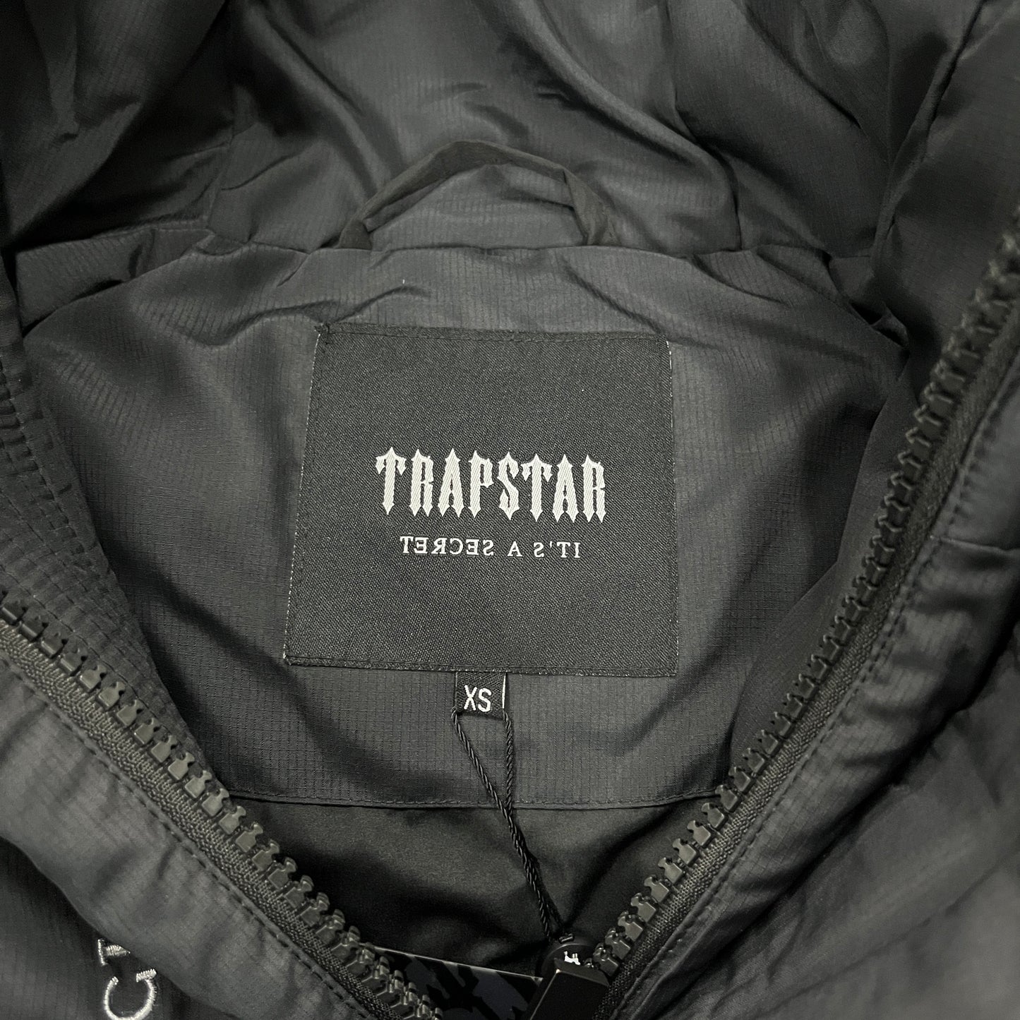 Black Gradient TrapStar Decoded 2.0 Hooded Jacket