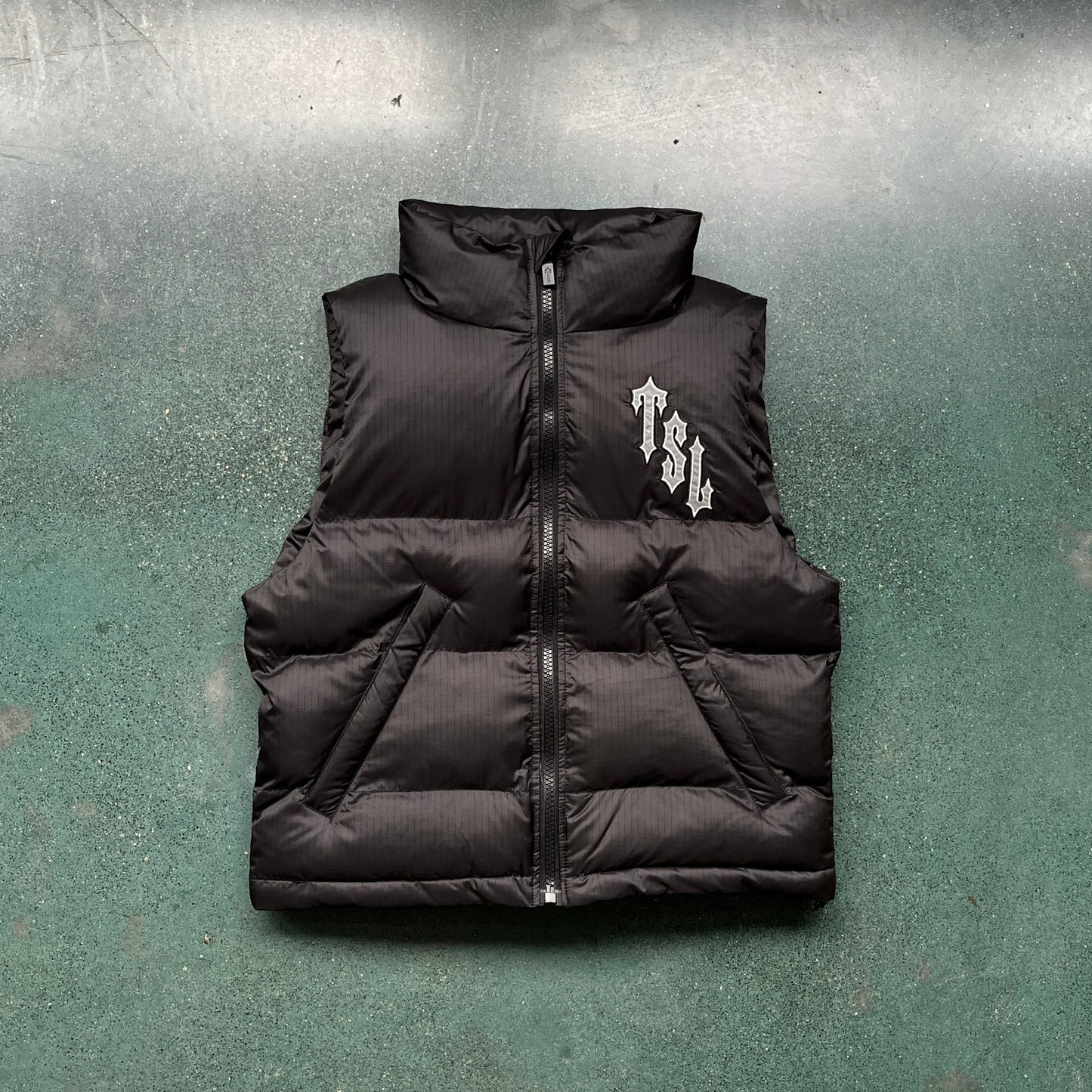 Black TrapStar Shooters Jacket Gilet