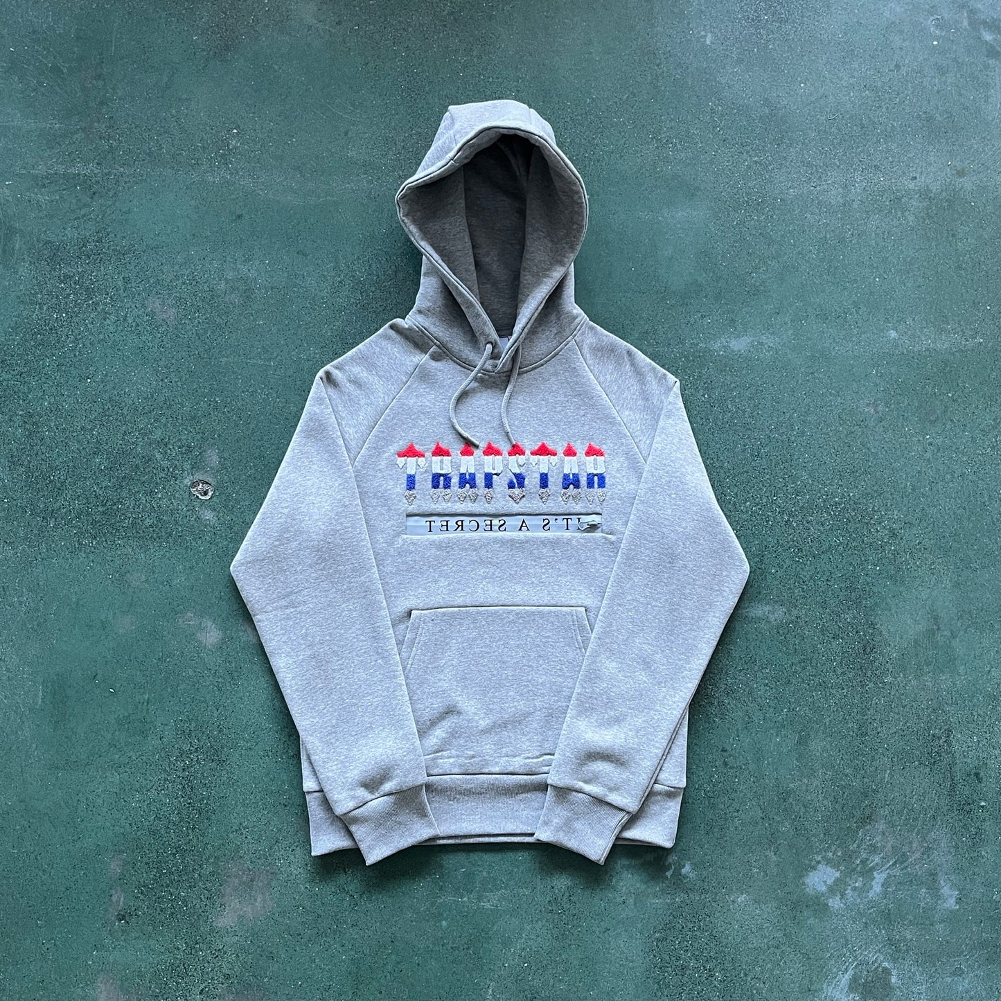 Black or Gray TrapStar Decoded 2.0 Hooded Tracksuit