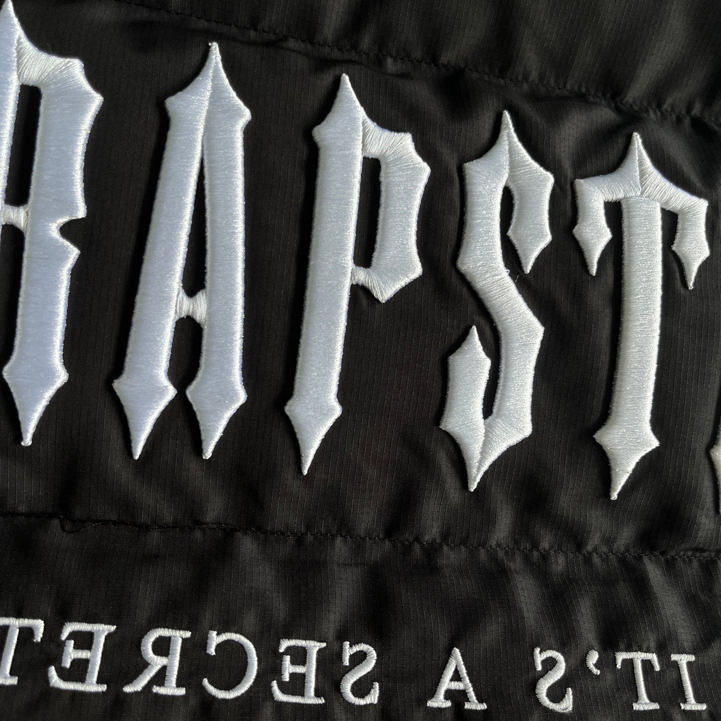 Black TrapStar Decoded Jacket Gilet