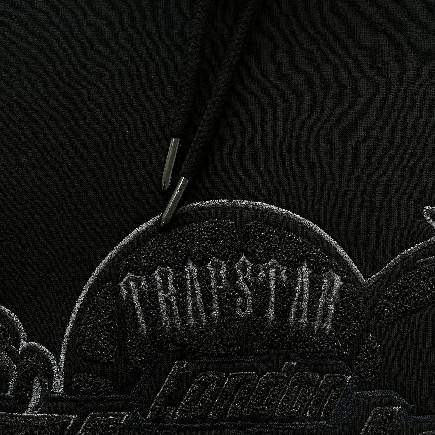 Total Black Trapstar Shooters Tracksuit