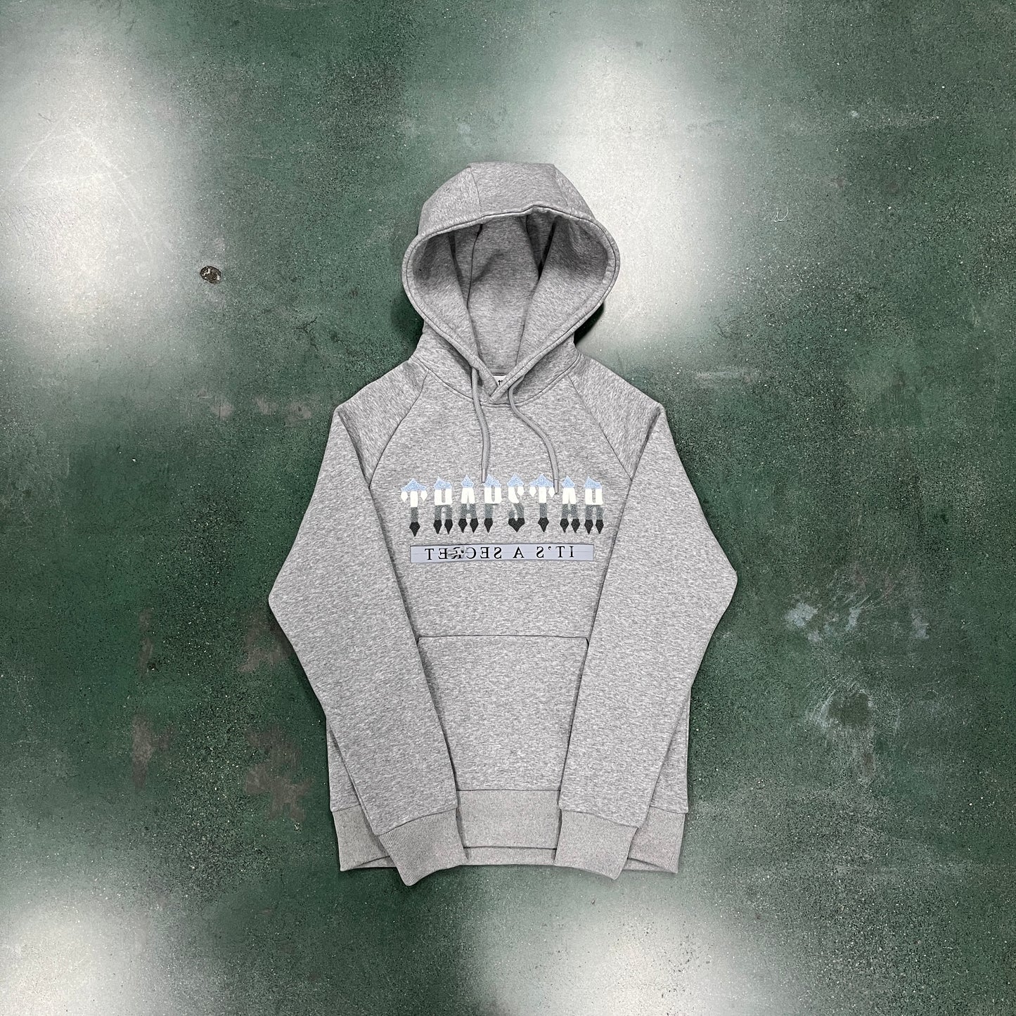 Black or Gray TrapStar Decoded 2.0 Hooded Tracksuit