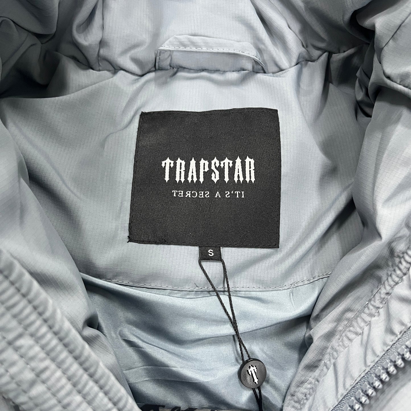 Grey TrapStar Decoded 2.0 Hooded Jacket