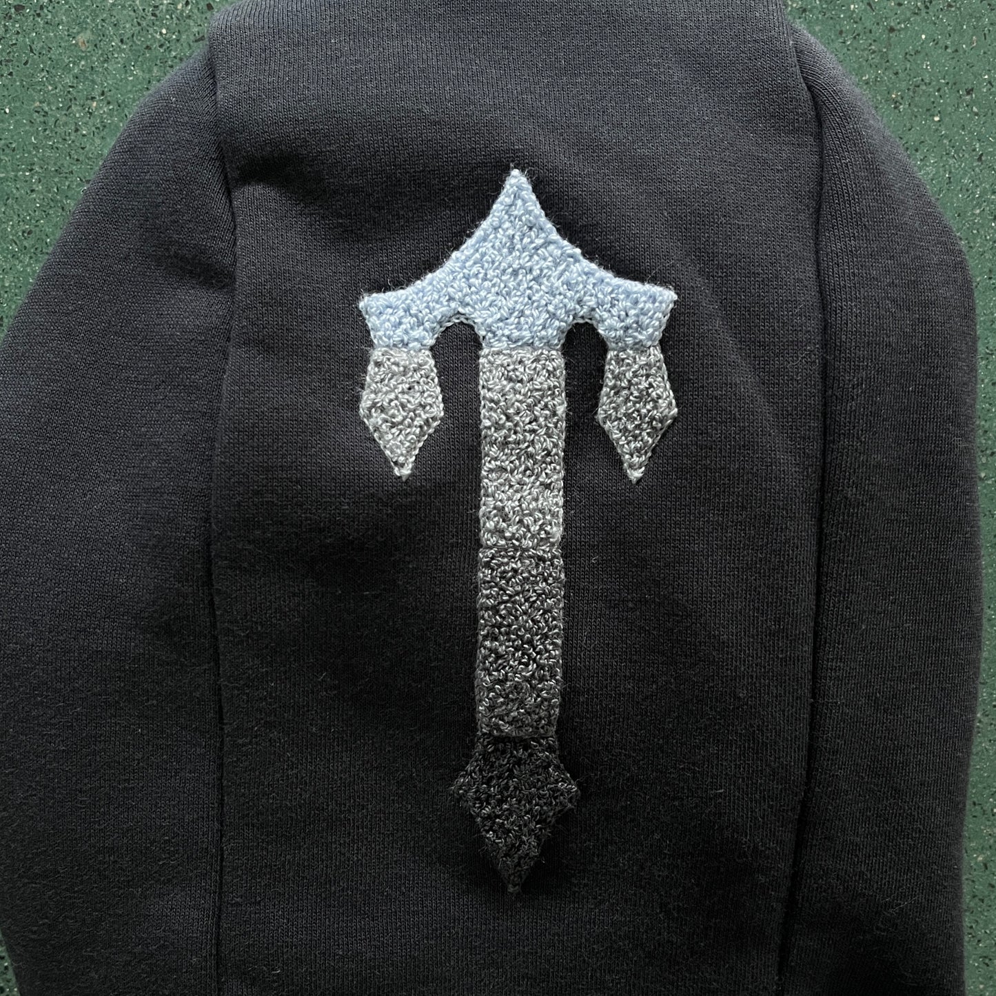 Black or Gray TrapStar Decoded 2.0 Hooded Tracksuit