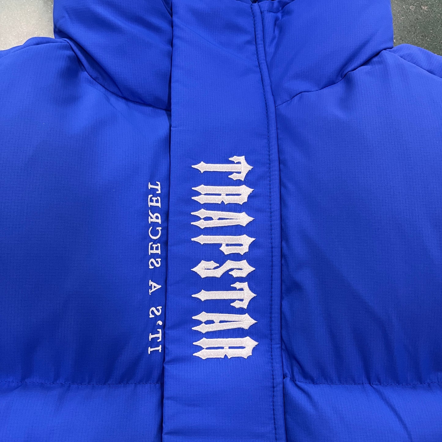 Blue TrapStar Decoded 2.0 Hooded Jacket