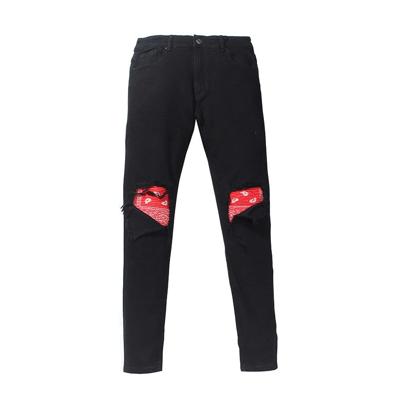 Dark Icon Bandana Jeans