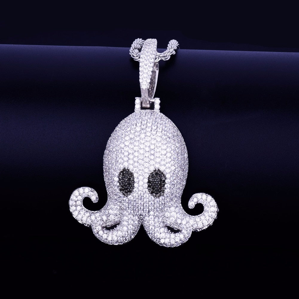 Iced Out Octopus Chain