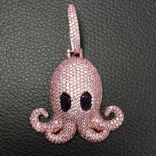 Iced Out Octopus Chain