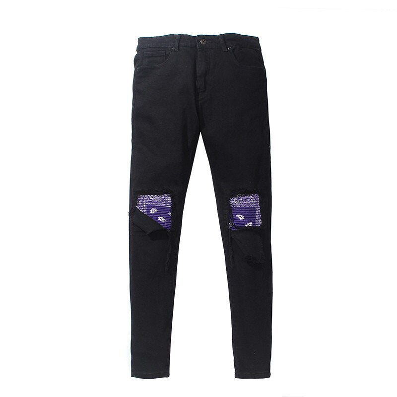 Dark Icon Bandana Jeans