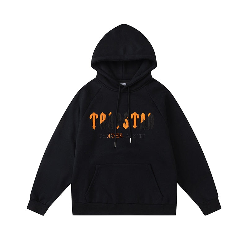 2022fw Towel Brodé Trapstar Hoodie Hommes Femmes Pull à Capuche