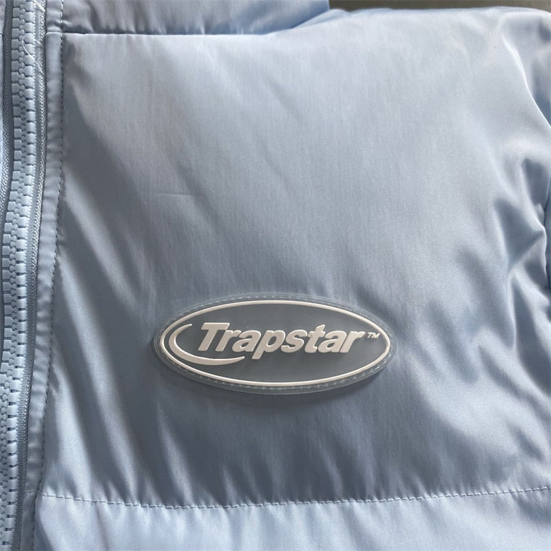 Ice Blue TrapStar Hyperdrive Puffer Jacket