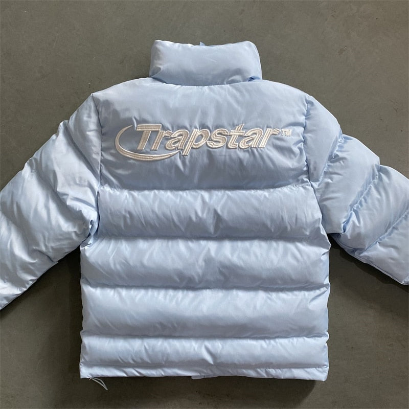 Ice Blue TrapStar Hyperdrive Puffer Jacket