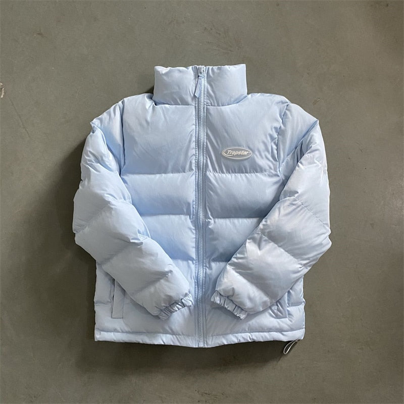 Ice Blue TrapStar Hyperdrive Puffer Jacket