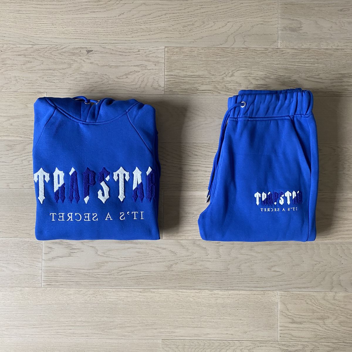 Blue Trapstar Tracksuit